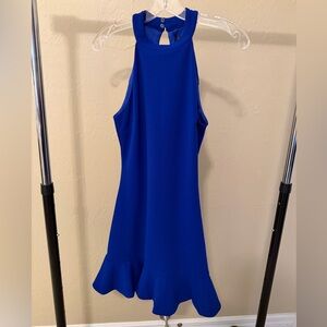 Lulu's Royal Blue Kids Formal Dress